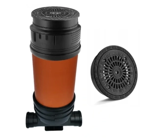 Revizní šachta 400mm průchozí KG 160 + mříž 3 t